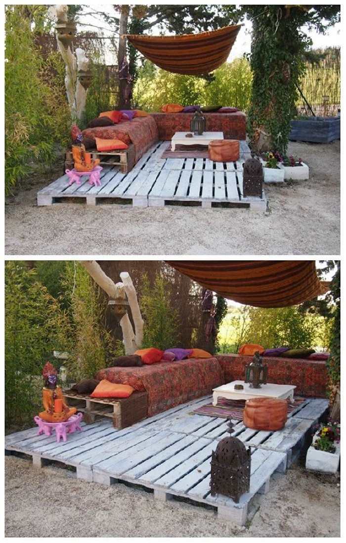 Pallets Upcycling Garden Ideas