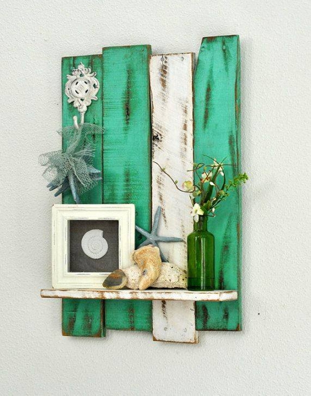 Recycled Pallet Wood Decor Crafts Upcycle Art