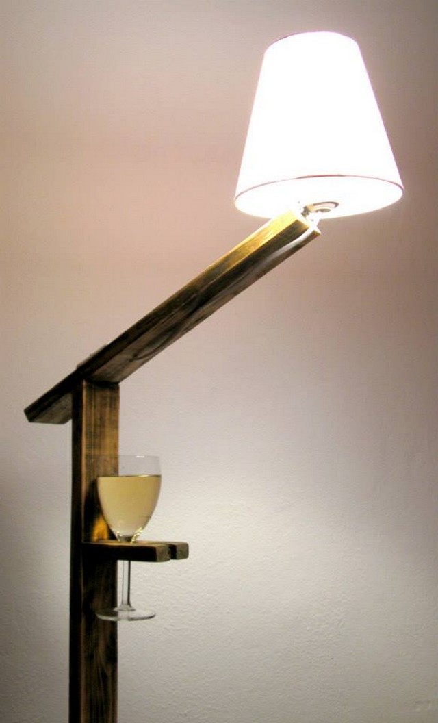 Wooden Pallet Upcycled Lamps Upcycle Art