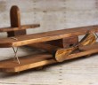 Upcycled Wood Airplane