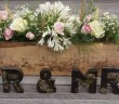 Wedding Center Pieces Made From Recycled Pallet