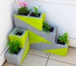 Cinder Blocks Planters