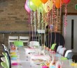 Decoration with Balloons for table