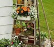 Repurposed Garden Decor