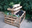 Recycled Old Pallets Garden Planing