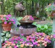 Upcycled Garden Fountain Ideas