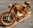 Hand Carved Motorcycle