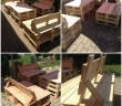 pallet patio furniture idea