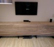 wooden tv stand