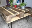 pallet coffee table plan