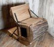 foldable wood chair