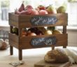 pallet fruit racks