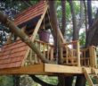 pallet tree playhouse