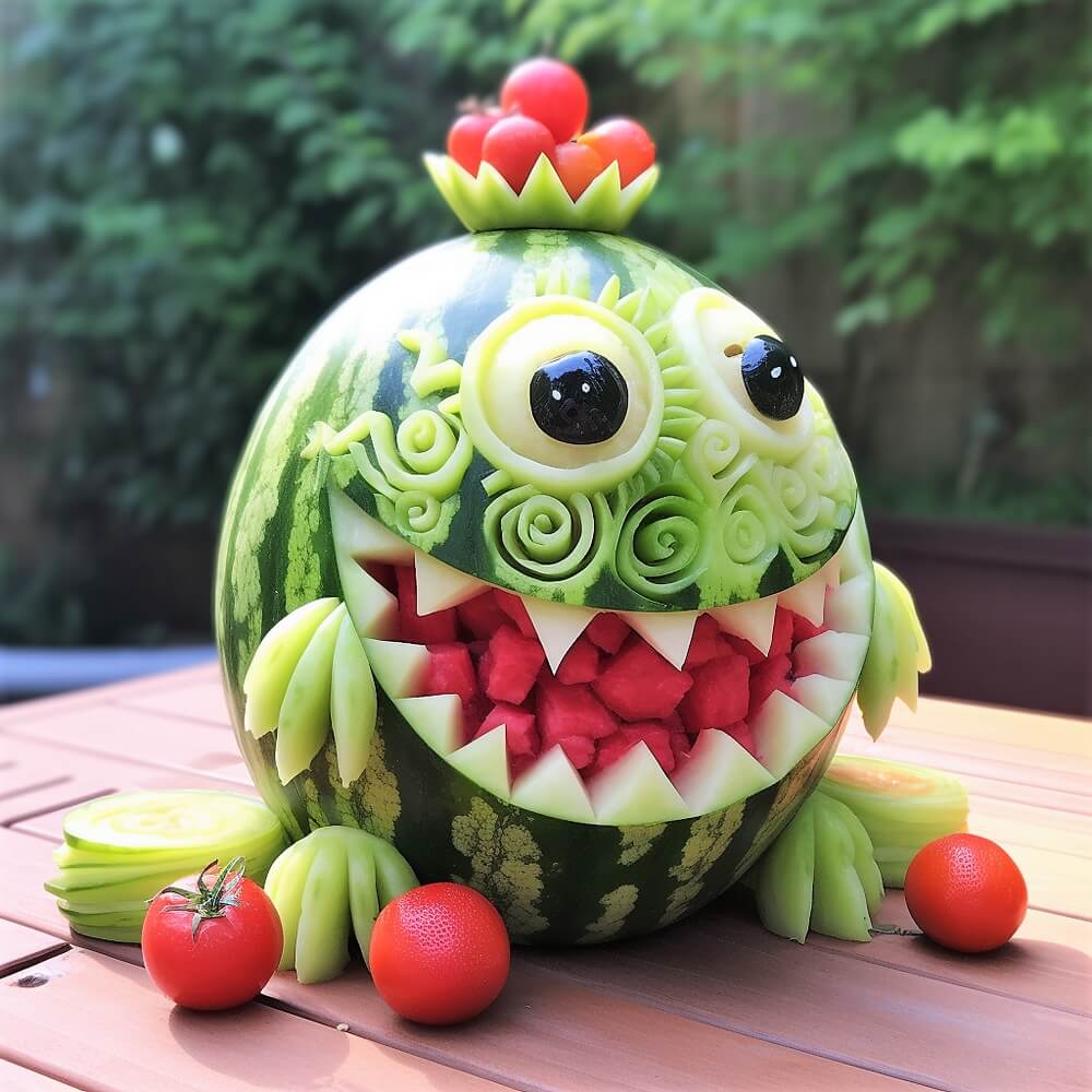 Watermelon Carving Ideas (25)